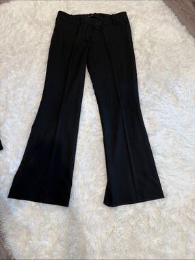 The Limited Black Boot-Cut Dress Pants